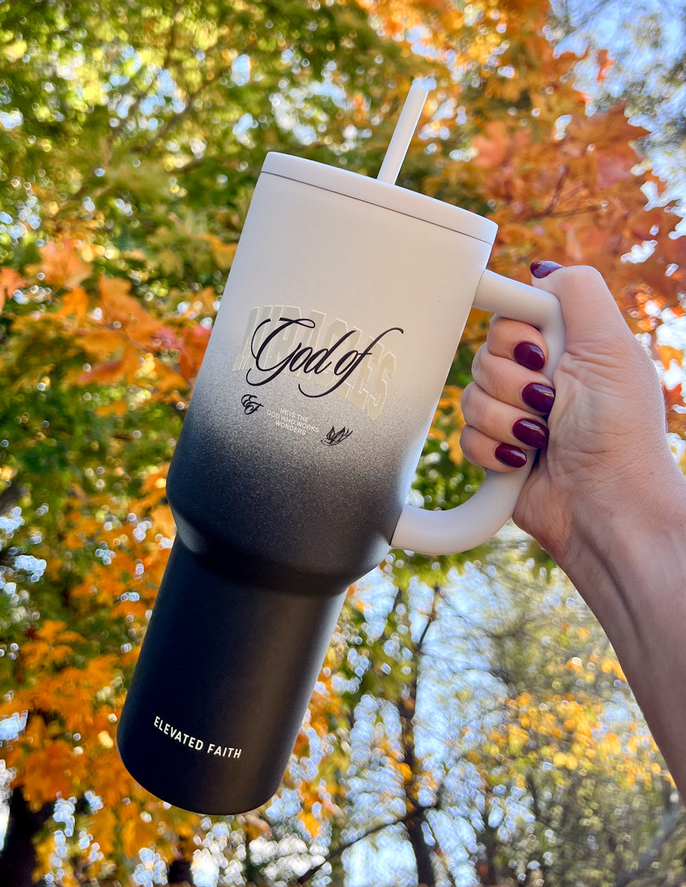 God of Miracles 40 oz Tumbler