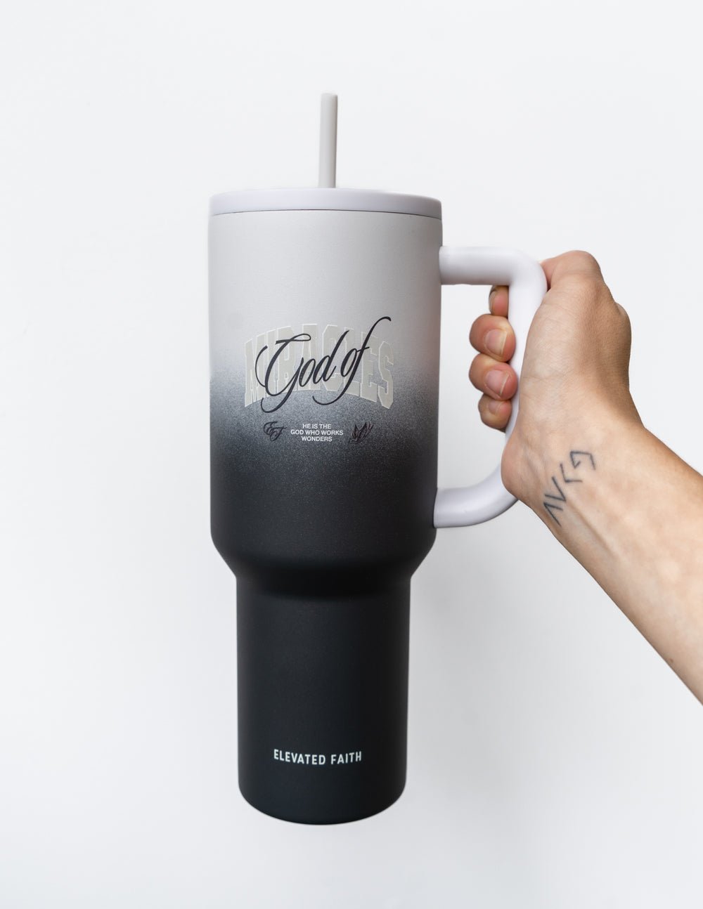 God of Miracles 40 oz Tumbler