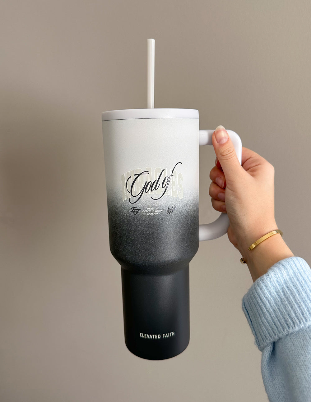 God of Miracles 40 oz Tumbler