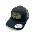 In God We Trust, Guns Are Just Backup - Woven Patch Hat