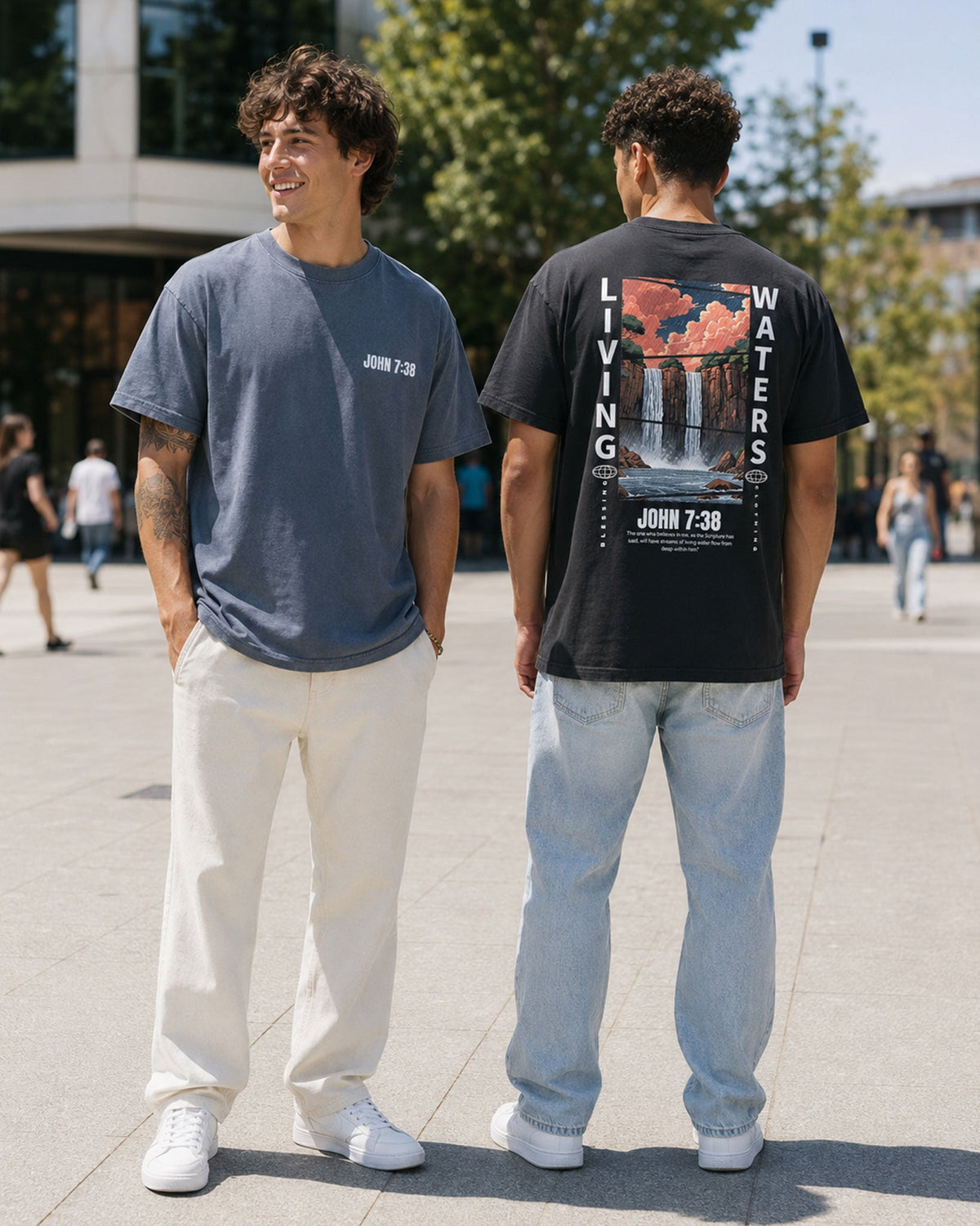 John 7:38, Living Waters T-Shirt