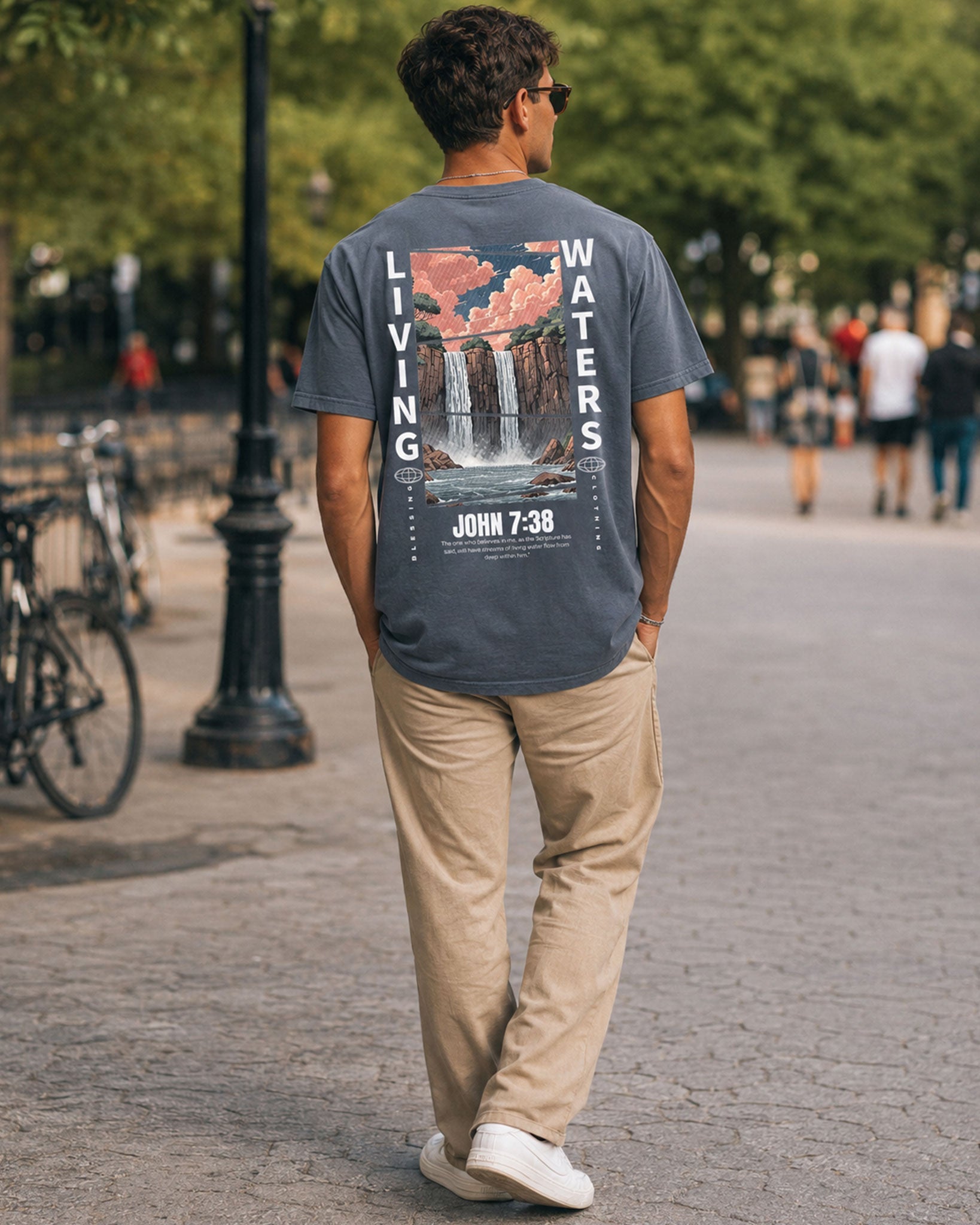 John 7:38, Living Waters T-Shirt