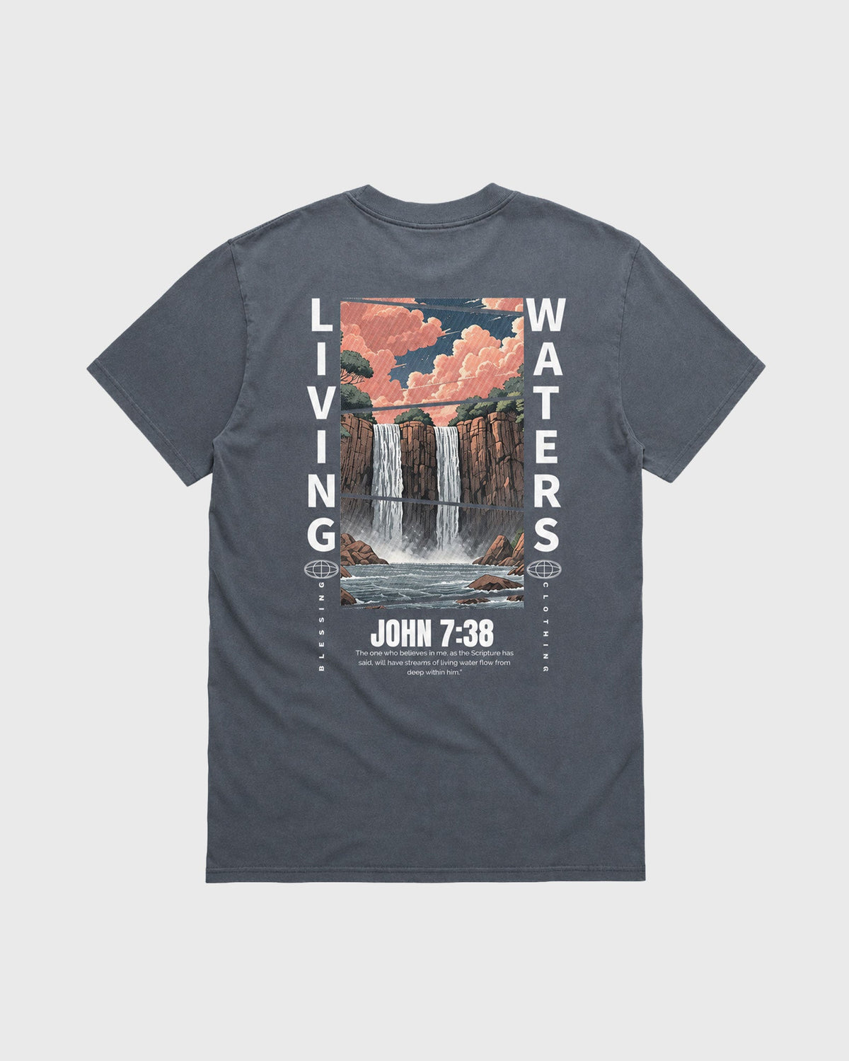 John 7:38, Living Waters T-Shirt