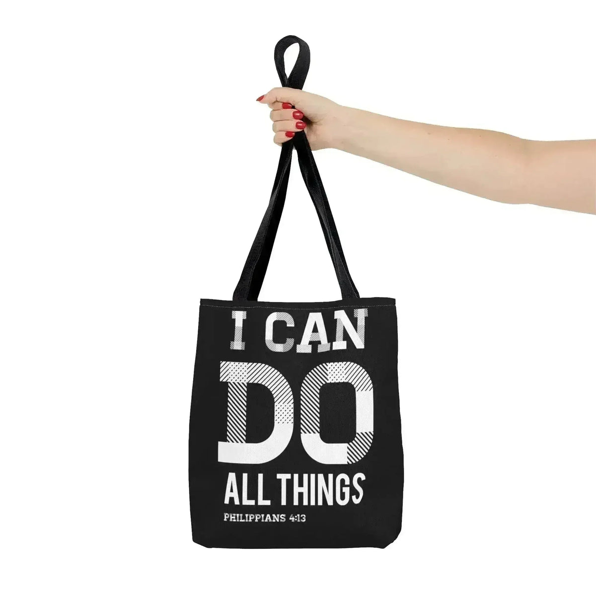 I Can Do All Things - Large Canvas Tote Bag