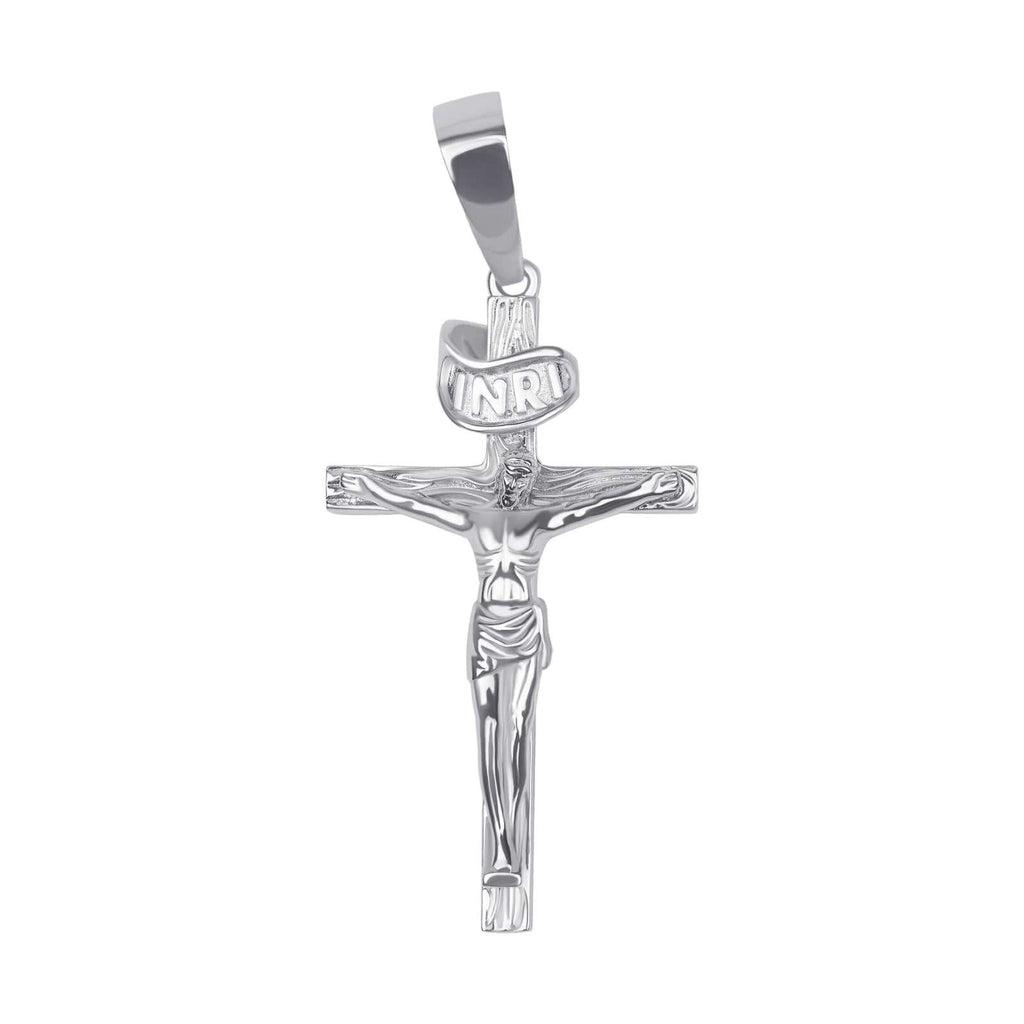 Jesus Crucifix - Cross Pendant in 925 Sterling Silver
