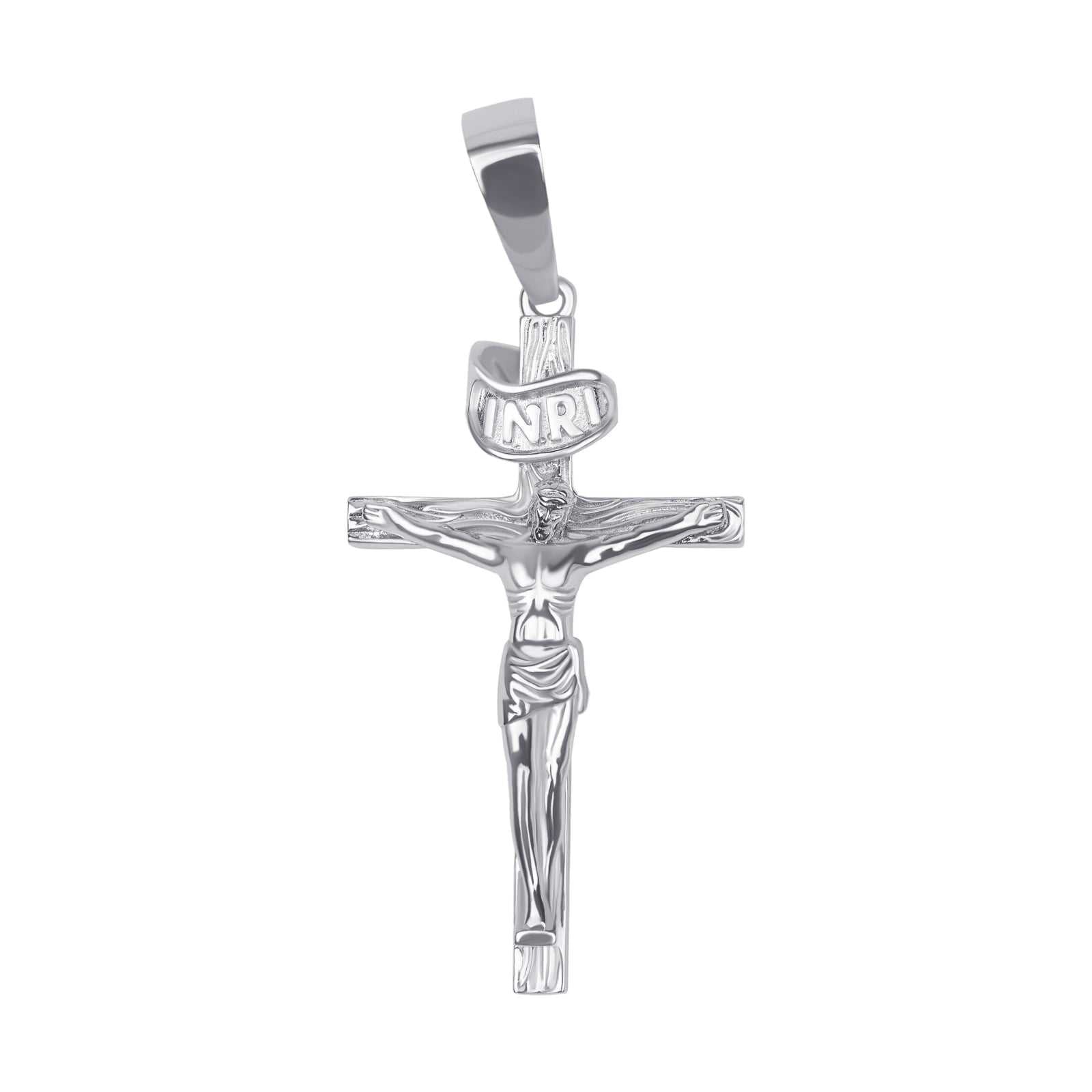 Jesus Crucifix - Cross Pendant in 925 Sterling Silver