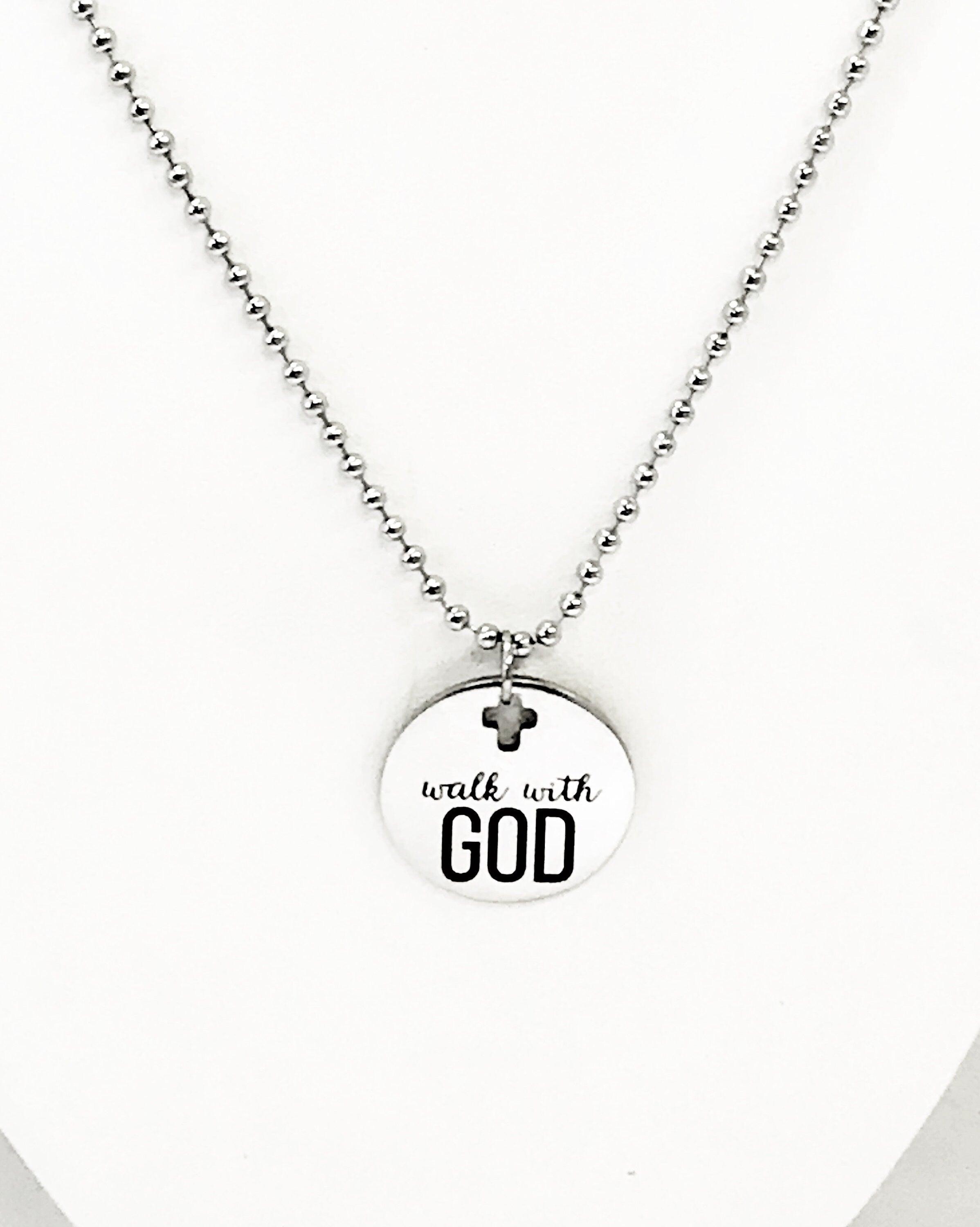 Walk With God Necklace