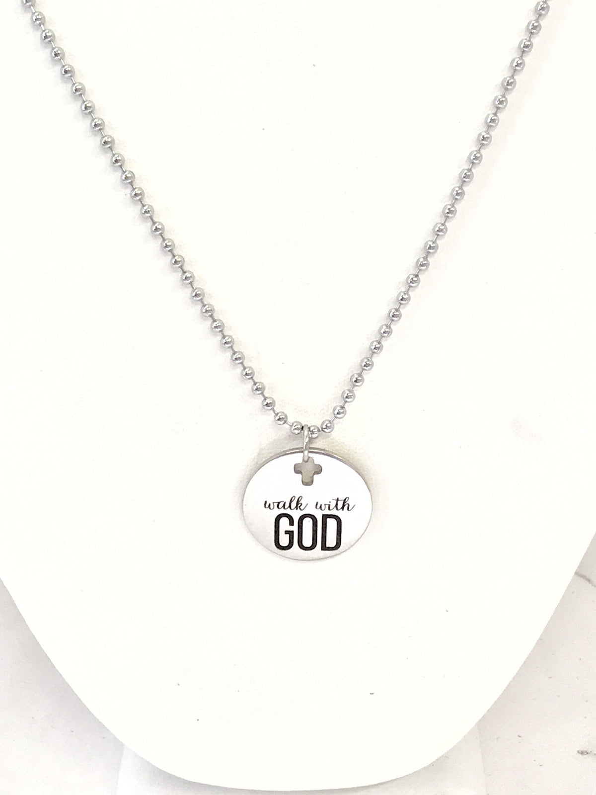 Walk With God Necklace