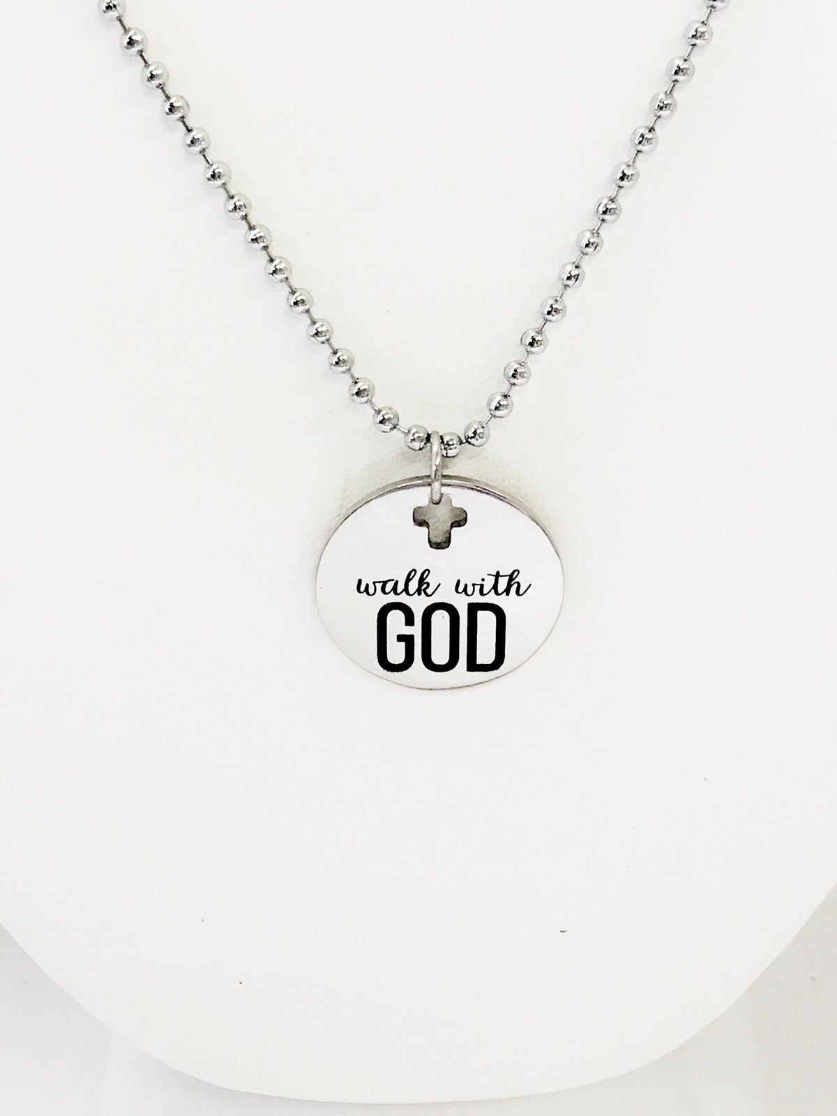 Walk With God Necklace