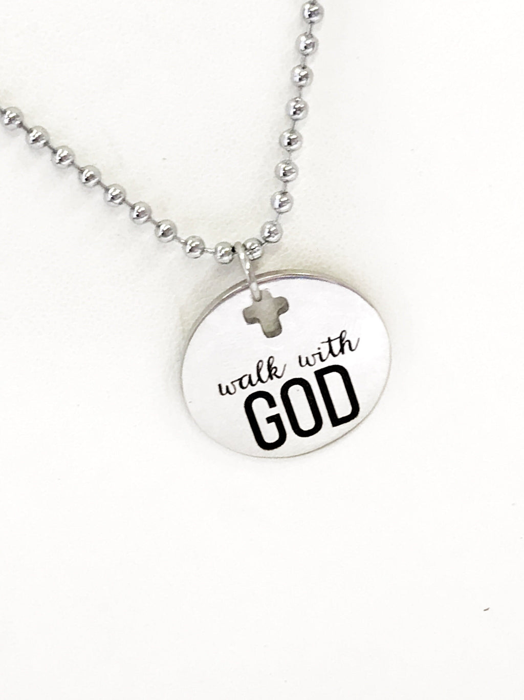 Walk With God Necklace