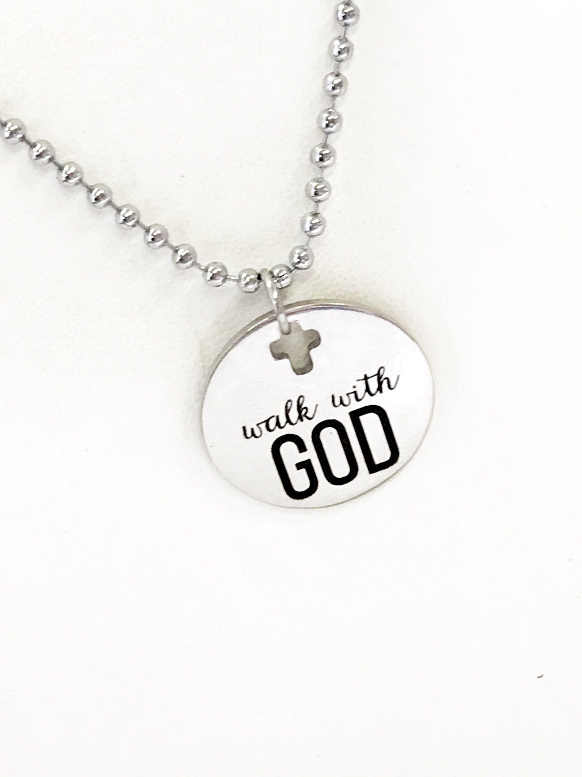 Walk With God Necklace