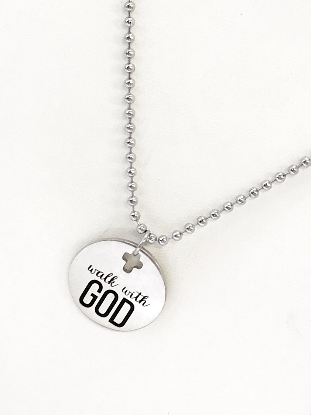 Walk With God Necklace