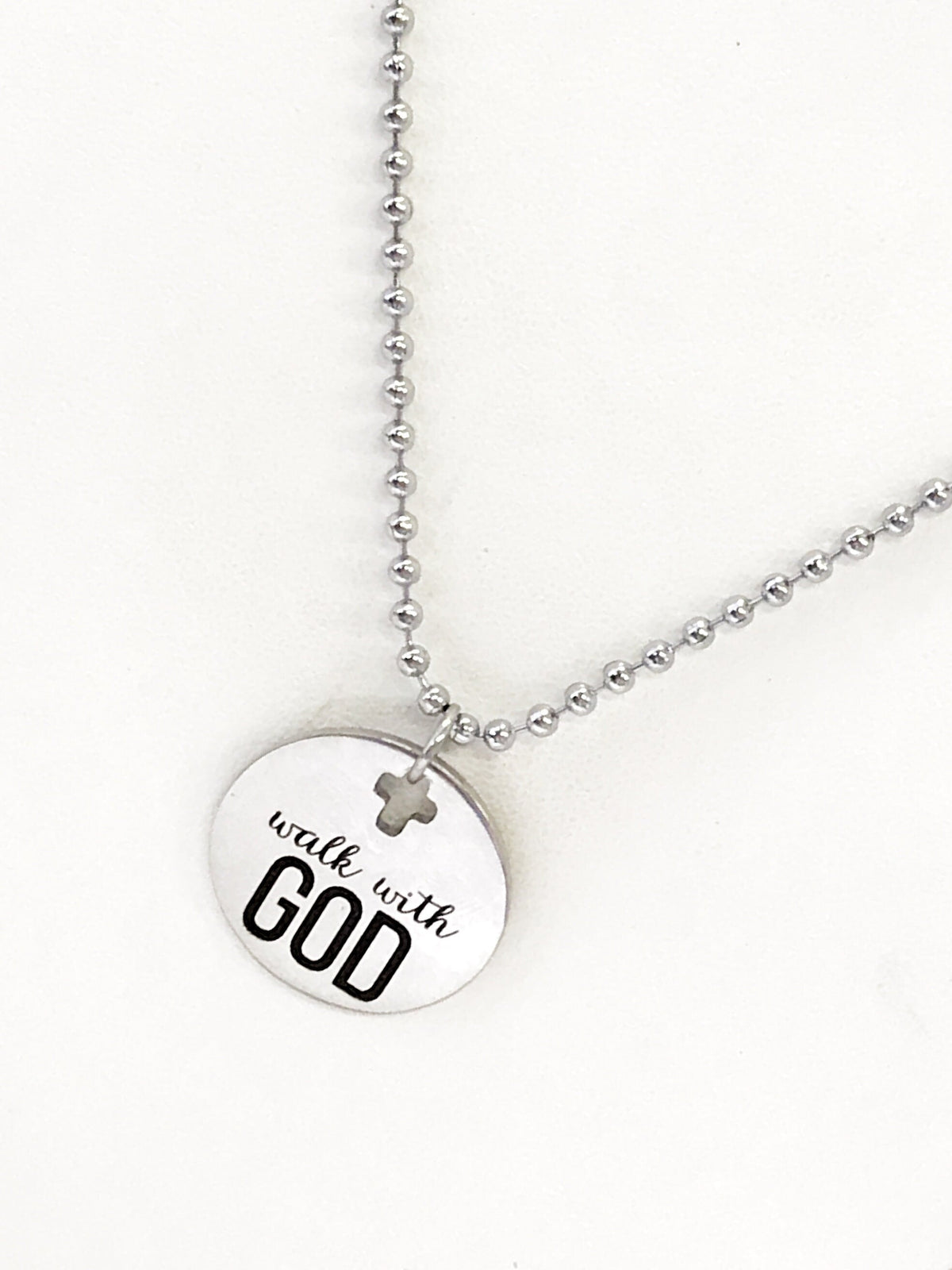 Walk With God Necklace